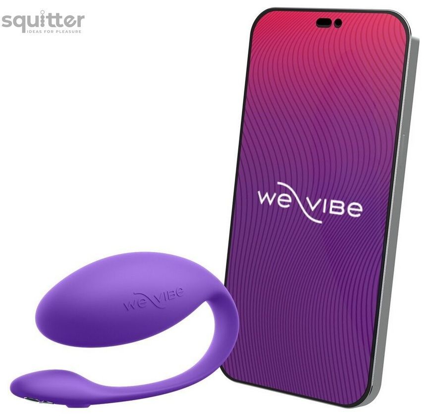 Смарт-віброяйце We-Vibe Jive Lite Purple, невеликий розмір SX2149 - онлайн-сексшоп Сквітер