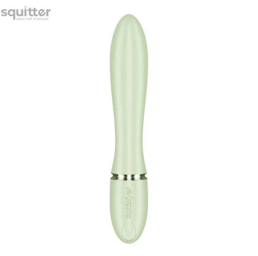 Вібратор-кролик Satisfyer Pearl Bunny 2 Light Green SX3829 - онлайн-сексшоп Сквітер
