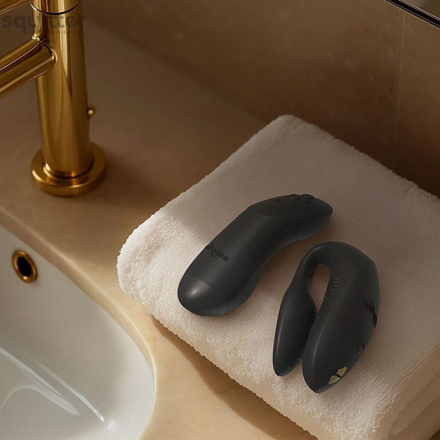Смарт-вібратор для пар We-Vibe Chorus Pro Satin Black SX3860 - онлайн-сексшоп Сквітер