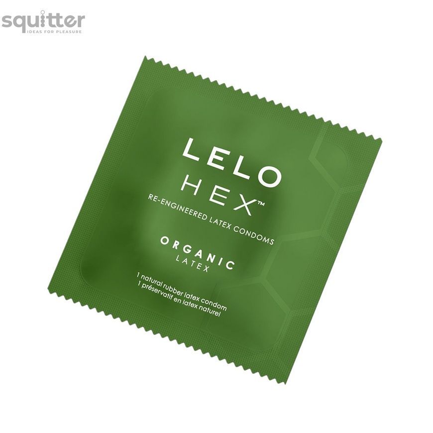 Презервативи LELO HEX Condoms Organic 36 Pack, тонкі та суперміцні SX3045 - онлайн-сексшоп Сквітер