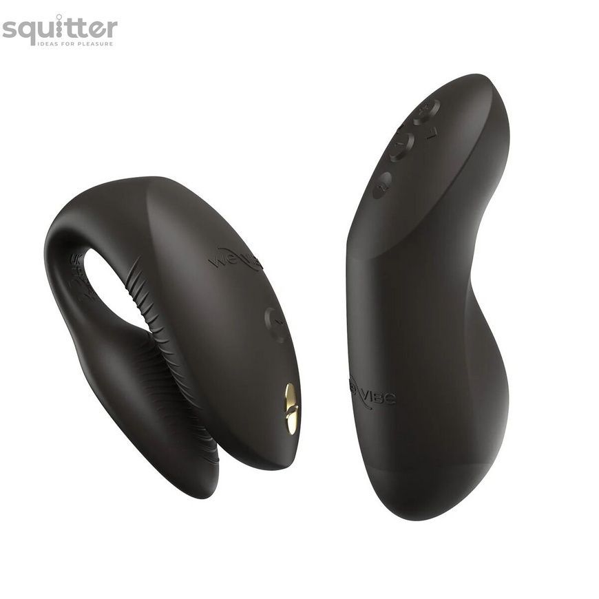 Смарт-вібратор для пар We-Vibe Chorus Pro Satin Black SX3860 - онлайн-сексшоп Сквітер