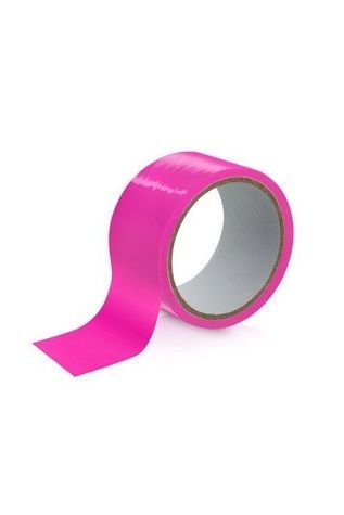 Скотч для бондажа Fetish Tentation Fuchsia (15м), не липнет к коже и волоскам, только сам к себе SO4445 - онлайн-сексшоп Сквитер
