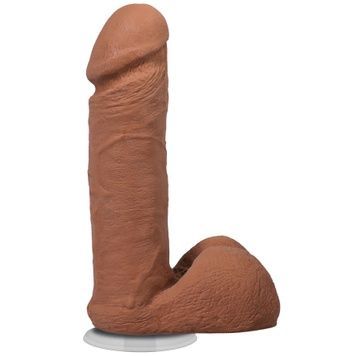 Фалоімітатор Doc Johnson The Realistic Cock ULTRASKYN - 6 Inch with Balls Caramel SX4446 - онлайн-сексшоп Сквітер