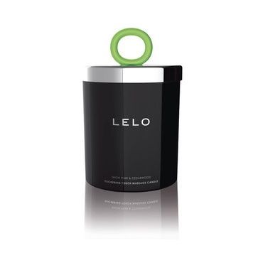 Массажная свеча LELO Massage Candle Snow Pear & Cedarwood, соевый воск, 36 часов горения SO8128 - онлайн-сексшоп Сквитер