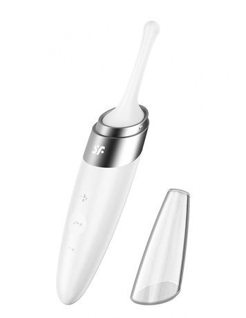 Вибратор для клитора Satisfyer Twirling Delight (White) SO5979 - онлайн-сексшоп Сквитер
