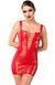 Сукня Noir Handmade F364 Bombshell Lace-Up Mini Dress Red XS SX4073,1 - інтернет-магазин інтимних товарів Squitter