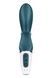 Смарт вібратор-кролик Satisfyer Hug Me Bluegrey, 2 мотори, діаметр 4,2см, широка кліторальна частина SO6273,5 - інтернет-магазин інтимних товарів Squitter