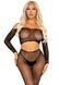 Комплект Leg Avenue Rhinestone Fishnet Crop Top and Legging One Size Black SX2756,1 - інтернет-магазин інтимних товарів Squitter