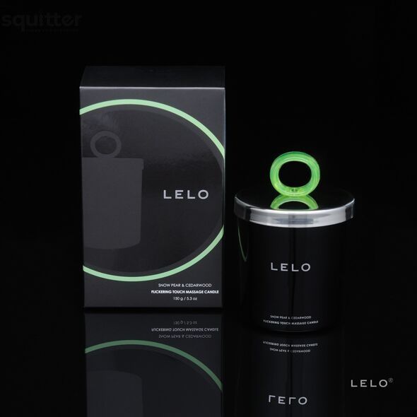 Массажная свеча LELO Massage Candle Snow Pear & Cedarwood, соевый воск, 36 часов горения SO8128 - онлайн-сексшоп Сквитер