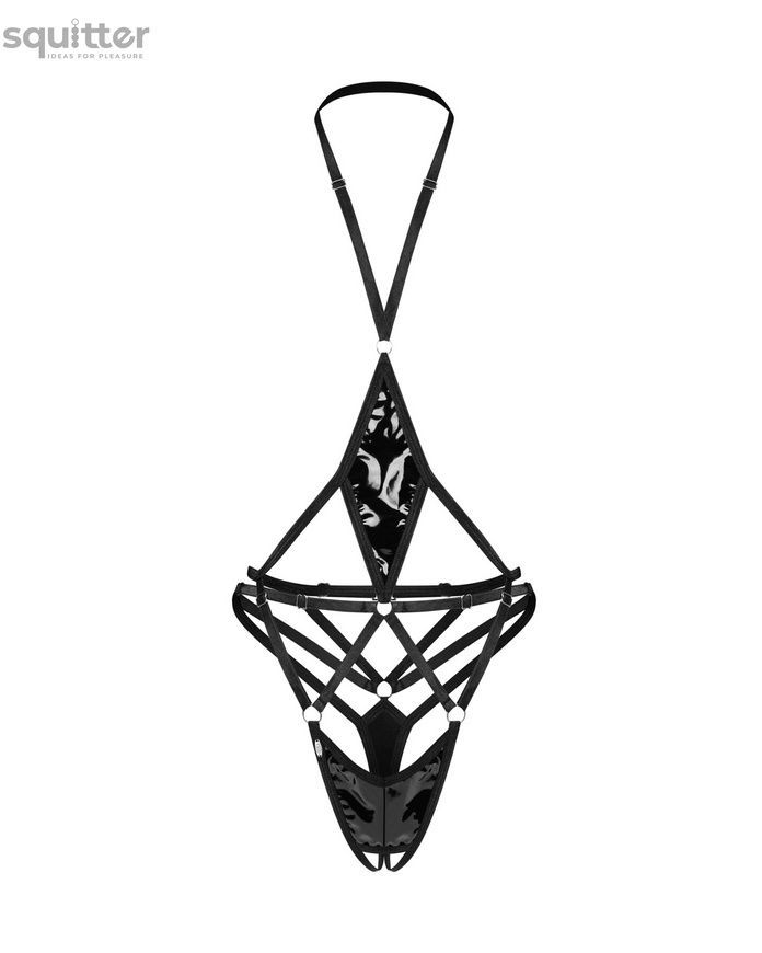 Боді Obsessive Keira Lise crotchless teddy S/M SX3094 - онлайн-сексшоп Сквітер