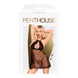 Комплект сорочка у стилі 60-х та трусики з доступом Penthouse - Libido Boost Black S/M SO5275 фото 3