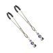 Зажимы для сосков Art of Sex - Nipple Clamps Lovely BlueSO5862,1 - интернет-магазин интимных товаров Squitter