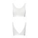Топ с прозрачной вставкой Passion PS002 TOP white, size SSO4205,4 - интернет-магазин интимных товаров Squitter