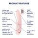 Вібратор-кролик Satisfyer Pearl Bunny 3 SX3830,7 - інтернет-магазин інтимних товарів Squitter