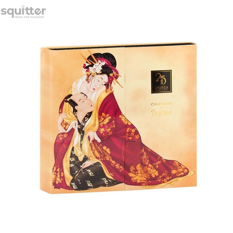 Адвент-календар бажань Shunga Calendar Of Desires, 25 сюрпризів SX2798 - онлайн-сексшоп Сквітер