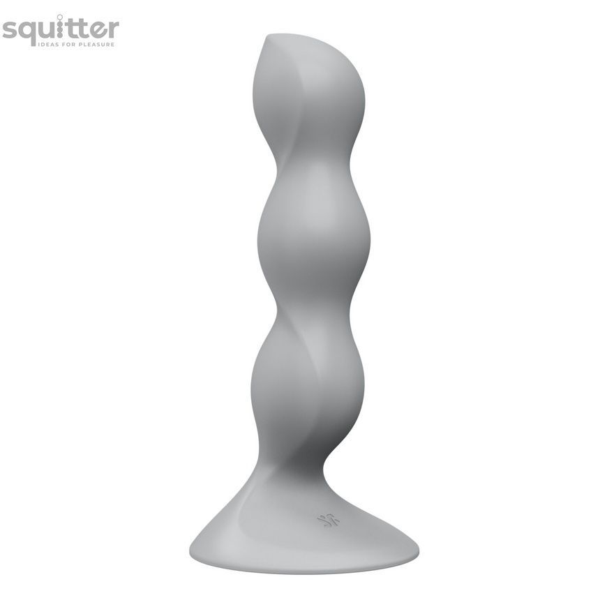 Анальний стимулятор-намистини Satisfyer Triple Ball-R Grey SX3547 - онлайн-сексшоп Сквітер