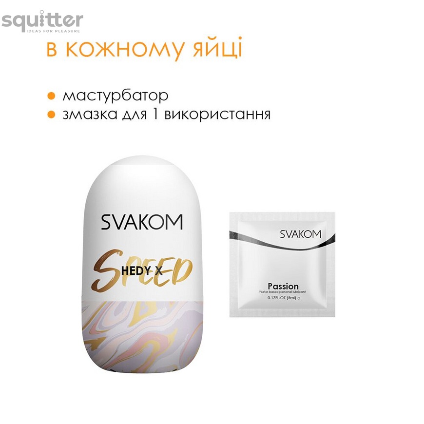 Набор яйц мастурбаторов Svakom Hedy X- Speed SO5103 фото