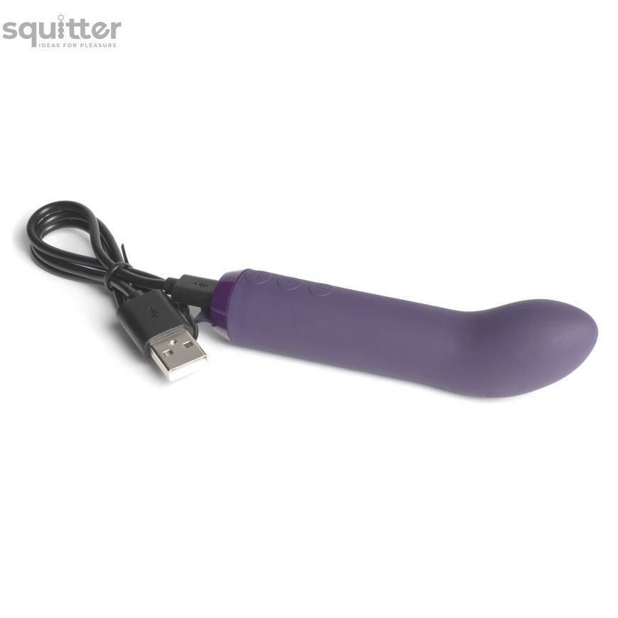 Премиум вибратор Je Joue - G-Spot Bullet Vibrator Purple с глубокой вибрацией SO3041 - онлайн-сексшоп Сквитер