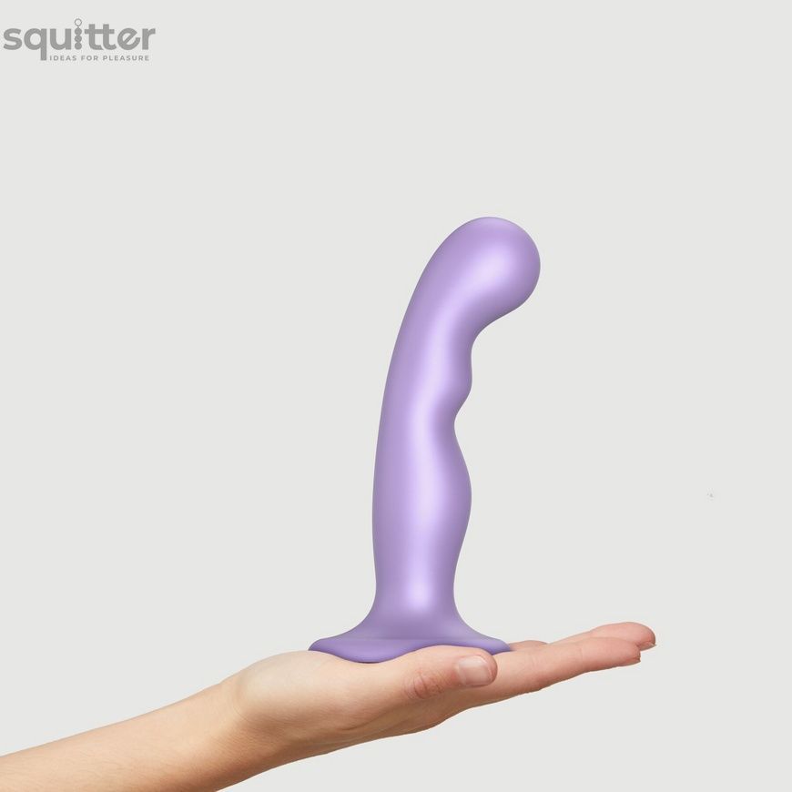 Насадка для страпона Strap-On-Me Dildo Plug P&G Lilas Metallic M SO7821 - онлайн-сексшоп Сквитер