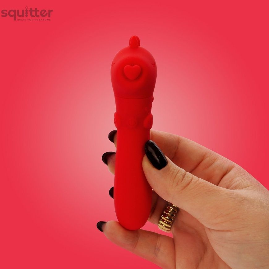Вібратор-єдиноріжка Unihorn USB Bullet &ndash; Cupid's Beau, віброкуля, USB-зарядка, 10 режимів SX2861 - онлайн-сексшоп Сквітер