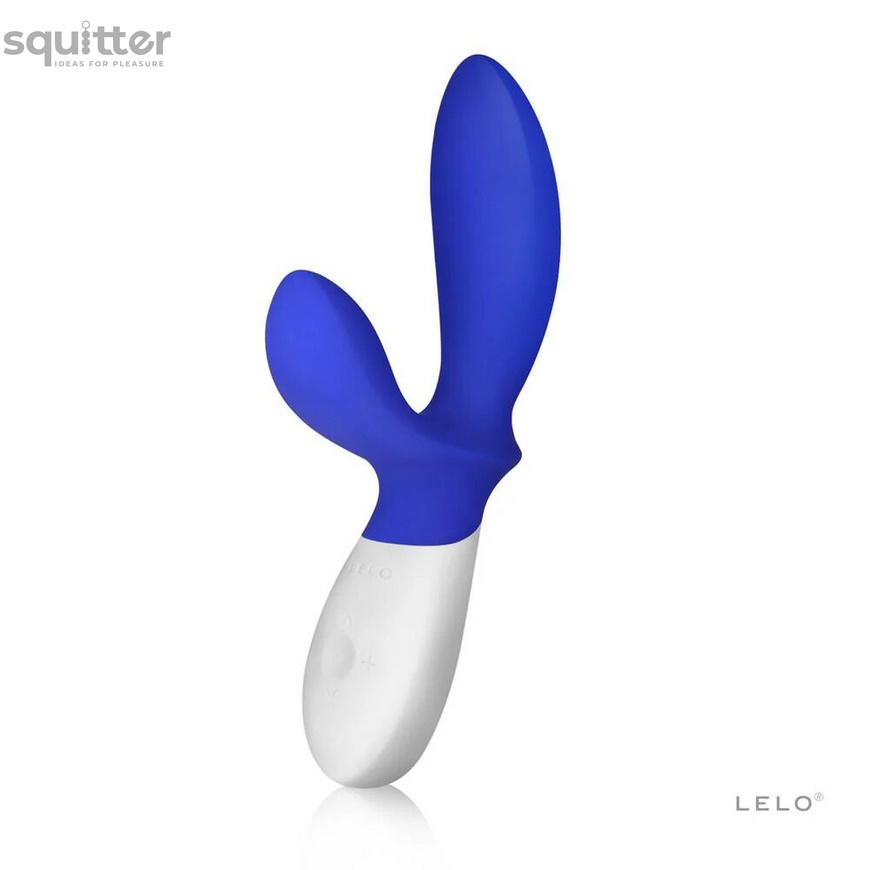 Масажер простати LELO Loki Wave Federal Blue, 2 мотори, манливий рух + стимуляція промежини SX0707 фото