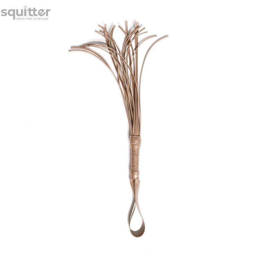 Батіг Flogger Art of Sex, Бронза SX2152 - онлайн-сексшоп Сквітер