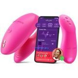 Смарт-вібратор для пар We-Vibe Chorus Pro Electric Pink SX3862 - онлайн-сексшоп Сквітер