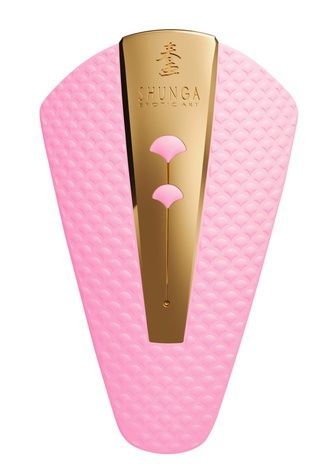 Кліторальний вібратор Shunga Obi Light Pink SO6898 - онлайн-сексшоп Сквітер