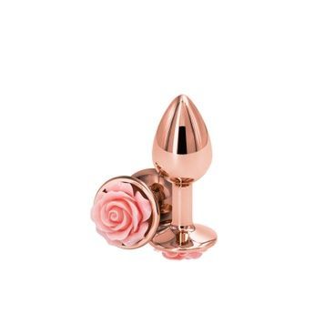 Анальна пробка NS Novelties Rear Assets - Rose - Small - Pink SX4377 - онлайн-сексшоп Сквітер