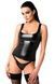 Топ Noir Handmade F346 Powerwetlook top - XL SX2113,3 - інтернет-магазин інтимних товарів Squitter