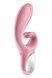 Смарт вібратор-кролик Satisfyer Hug Me Pink, 2 мотори, діаметр 4,2см, широка кліторальна частина SO6274,3 - інтернет-магазин інтимних товарів Squitter
