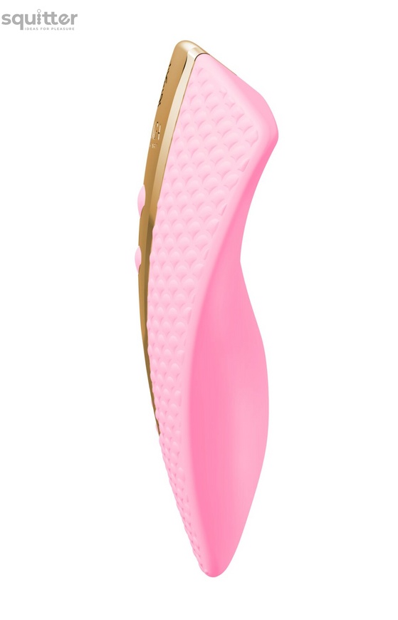 Кліторальний вібратор Shunga - Obi Intimate Massager Light Pink SO6898 фото