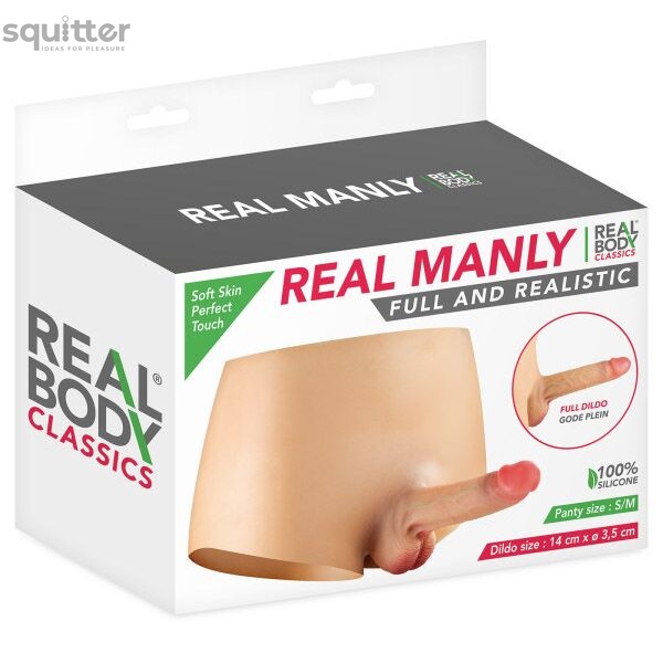 Страпон Real Body — Real Manly full and realistic S/M SO9954 фото