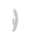Смарт вибратор-кролик с двойным отростком Satisfyer Double Flex WhiteSO6095,2 - интернет-магазин интимных товаров Squitter