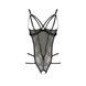 Распродажа!!! Боди монокини с открытой грудью VALERY BODY black XXL/XXXL - Passion ExclusivePS25103,5 - интернет-магазин интимных товаров Squitter