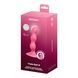 Анальний стимулятор-намистини Satisfyer Triple Ball-R Red SX3548,6 - інтернет-магазин інтимних товарів Squitter