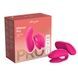 Смарт-вібратор для пар We-Vibe Chorus Pro Electric Pink SX3862,13 - інтернет-магазин інтимних товарів Squitter