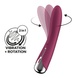 Вібратор Satisfyer Spinning Vibe 1 Red SX0558 фото 1