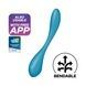 Універсальний смарт-вібратор Satisfyer G-Spot Flex 5+ Petrol SO7804,1 - інтернет-магазин інтимних товарів Squitter