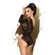 Боді Penthouse High On Love S/L Black, глибокий виріз на спині, імітація стреп SO6441,2 - інтернет-магазин інтимних товарів Squitter