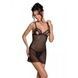 Сорочка с вырезами на груди + стринги LOVELIA CHEMISE black S/M - PassionSO4760,1 - интернет-магазин интимных товаров Squitter