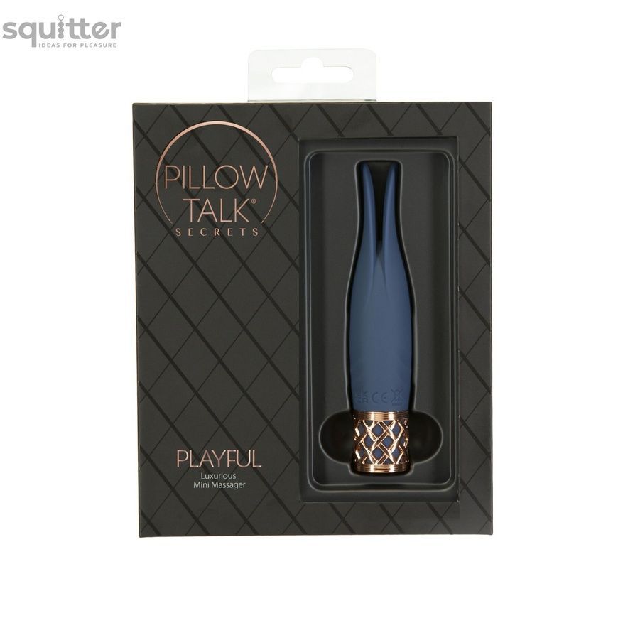 Кліторальний вібратор Pillow Talk Secrets - Playful - Clitoral Vibrator, гнучкі "вушка" SO8245 - онлайн-сексшоп Сквітер