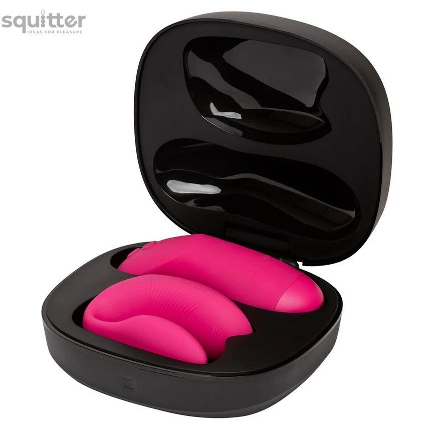 Смарт-вібратор для пар We-Vibe Chorus Pro Electric Pink SX3862 - онлайн-сексшоп Сквітер
