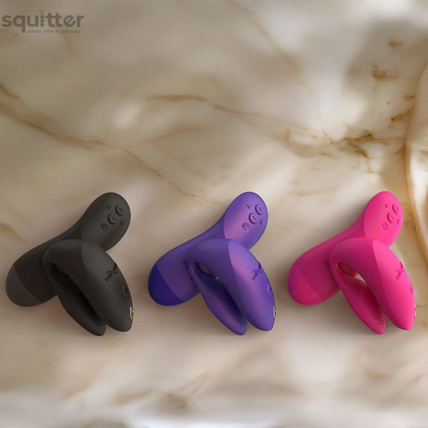 Смарт-вібратор для пар We-Vibe Chorus Pro Electric Pink SX3862 - онлайн-сексшоп Сквітер