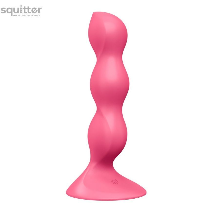 Анальний стимулятор-намистини Satisfyer Triple Ball-R Red SX3548 - онлайн-сексшоп Сквітер
