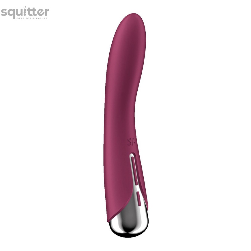 Вібратор Satisfyer Spinning Vibe 1 Red SX0558 фото