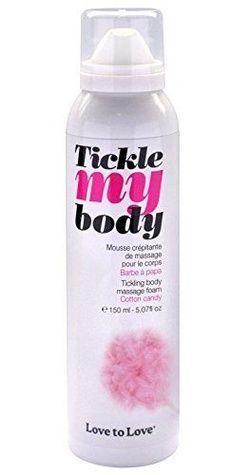 Массажная пена Love To Love TICKLE MY BODY Cotton candy (150 мл) увлажняющая SO1388 - онлайн-сексшоп Сквитер