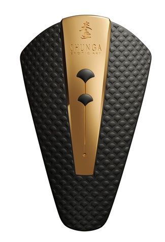 Кліторальний вібратор Shunga Obi Black SO6899 - онлайн-сексшоп Сквітер