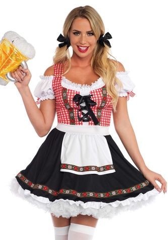 Баварський костюм &laquo;Октоберфест&raquo; Leg Avenue Beer Garden Babe L SO7925 - онлайн-сексшоп Сквітер