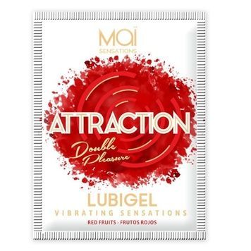 Пробник рідкого вібратора MAI Lubigel Red Fruits (5 мл) SO2429 - онлайн-сексшоп Сквітер